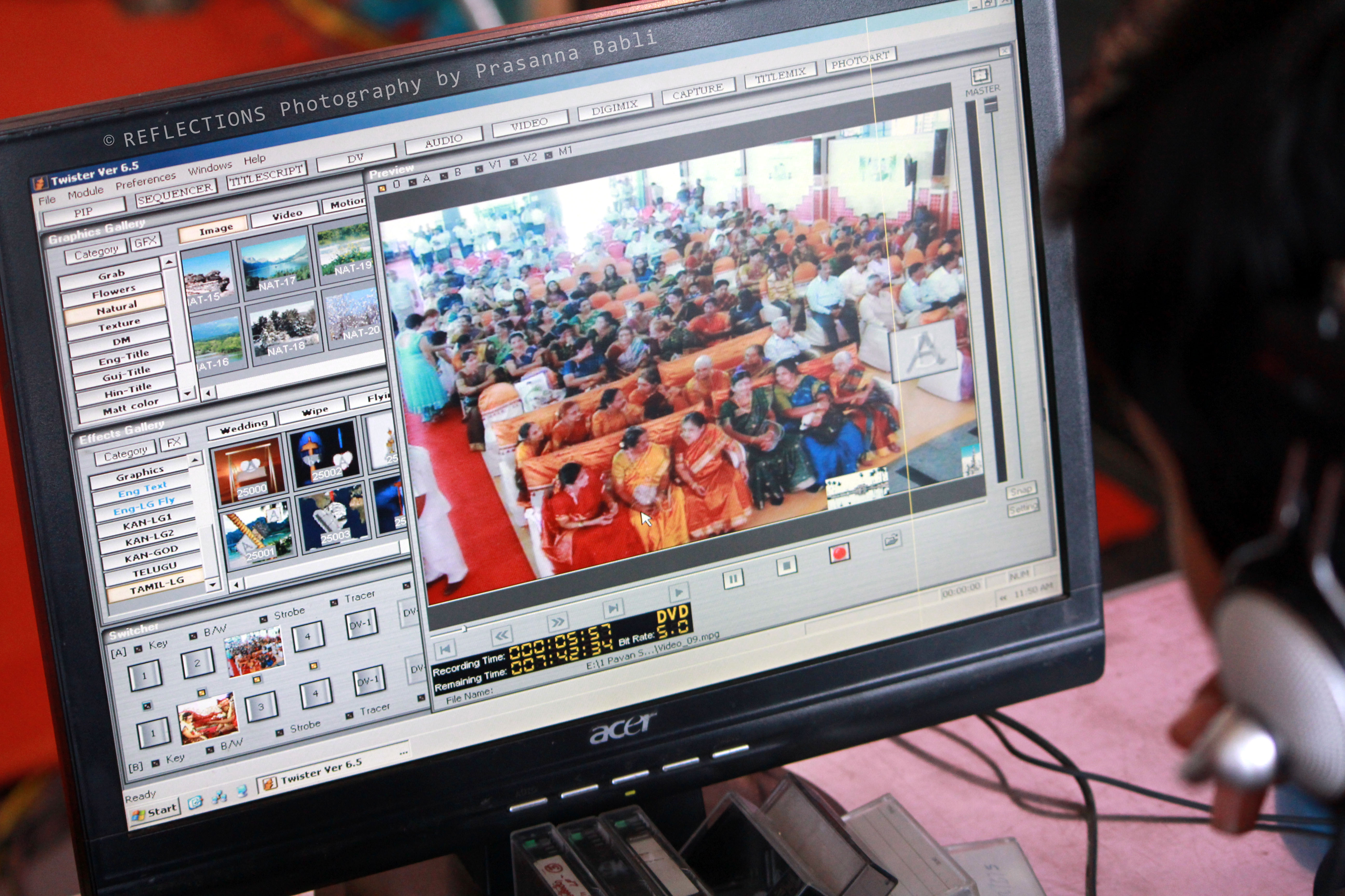 Enhanced video mixing using live feeds.